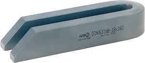 Вильчатый скошенный прихват AMF DIN 6315B  