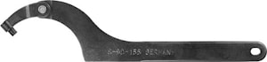 Шарнирный сегментный ключ со штифтом для круглых шлицевых гаек AMF № 776SC  
