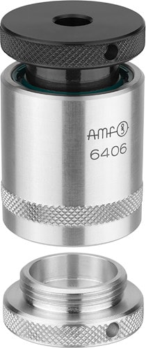 Алюминиевый винтовой домкрат с магнитным основанием AMF № 6405  